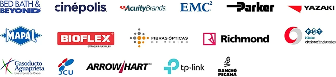 Empresas que confían en Aduax Agencia aduanal en Nuevo León